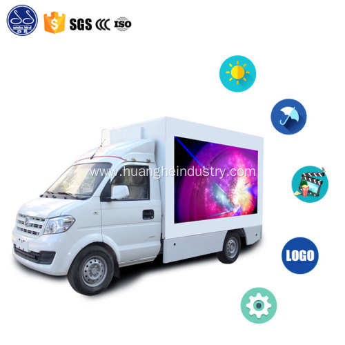 high quality led mobile stage truck